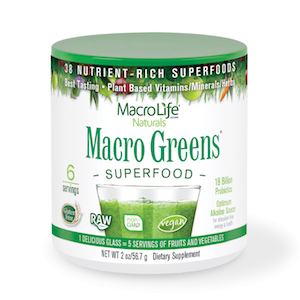 MacroLife Naturals Macro Greens Superfood 2 oz