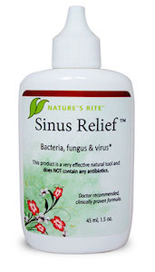 Nature's Rite Sinus Relief Spray