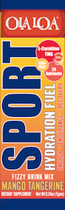Ola Loa Sport Hydration Fuel Sports Drink Mix Mango Tangerine