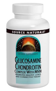 Source Naturals Glucosamine Chondroitin Complex w/ MSM 240 tabs