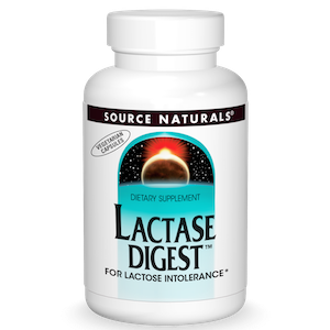 Source Naturals Lactase Digest Enzyme 180 caps