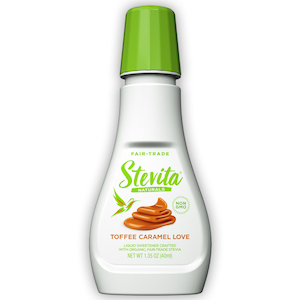 Stevita Naturals Organic Liquid Drops Toffee Caramel Love