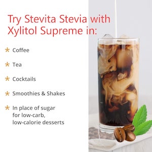 Stevita Naturals Supreme Stevia with Xylitol 50 Packets